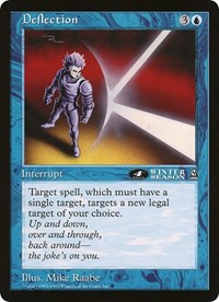 Deflection (4th Place) (Oversized) [Oversize Cards] | Silver Goblin