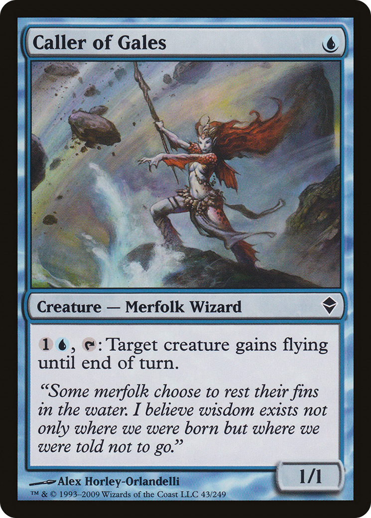 Caller of Gales [Zendikar] Foil