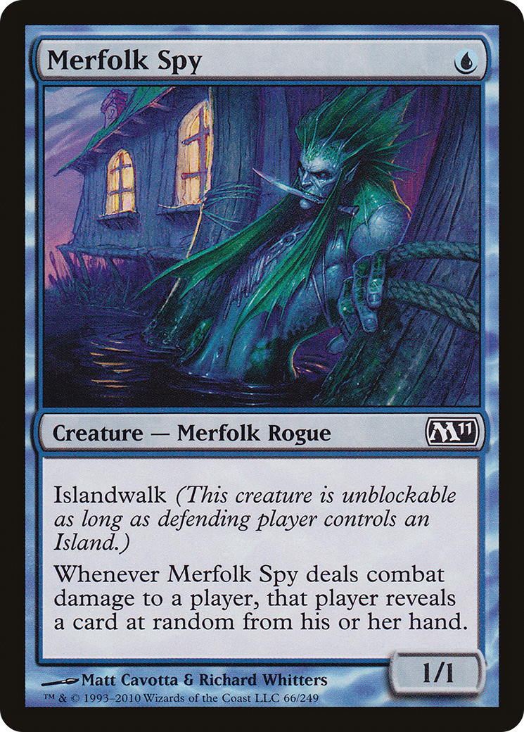 Merfolk Spy (066) - Magic 2011
