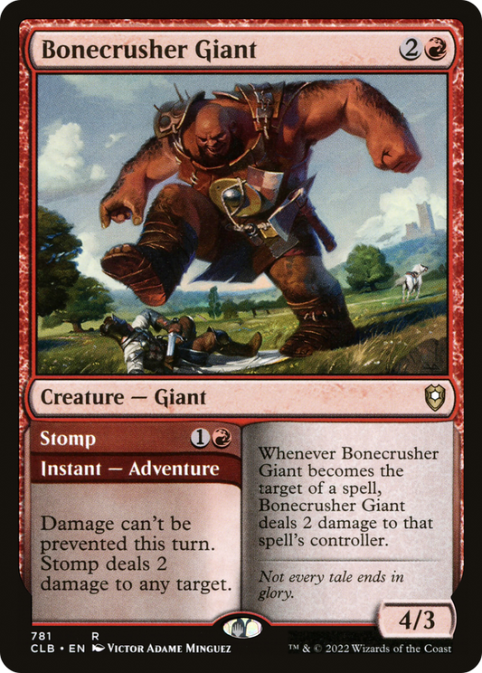 Bonecrusher Giant // Stomp (781) - Commander Legends: Battle for Baldur's Gate