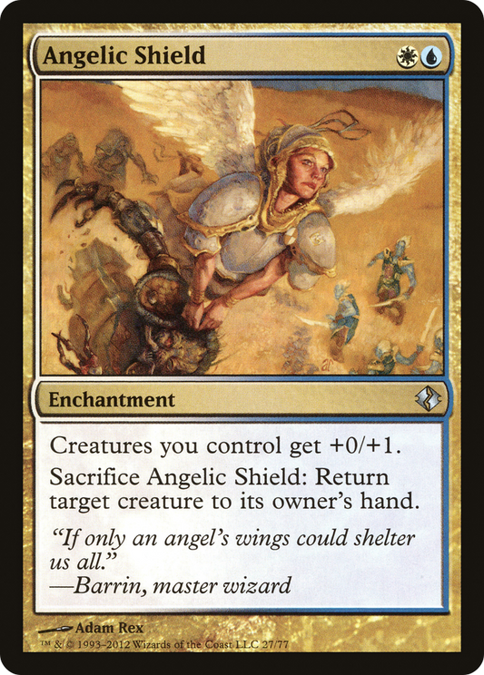 Angelic Shield (027) - Duel Decks: Venser vs. Koth
