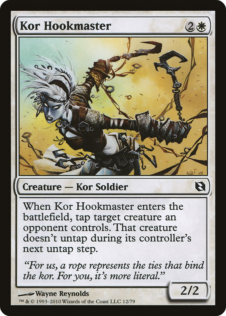 Kor Hookmaster (012) - Duel Decks: Elspeth vs. Tezzeret