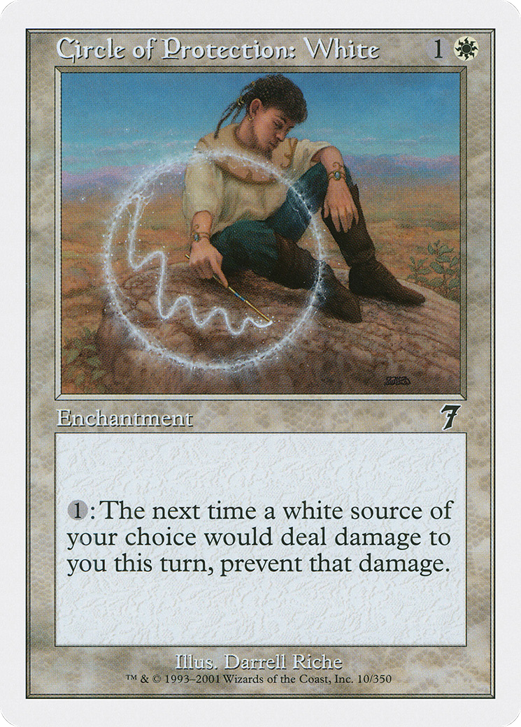 Circle of Protection: White (010) - Seventh Edition