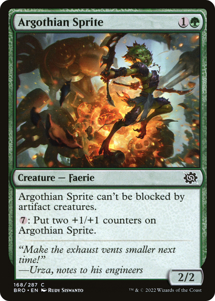 Argothian Sprite (168) Foil - The Brothers' War