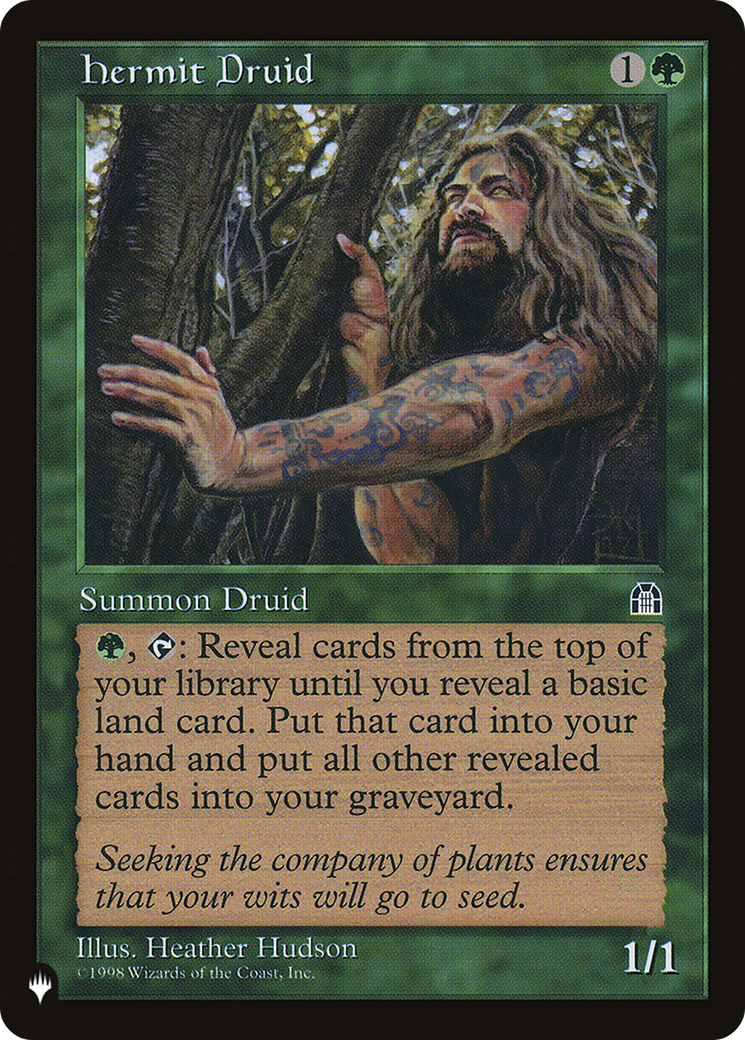 Hermit Druid (Retro) (STH-108) - The List