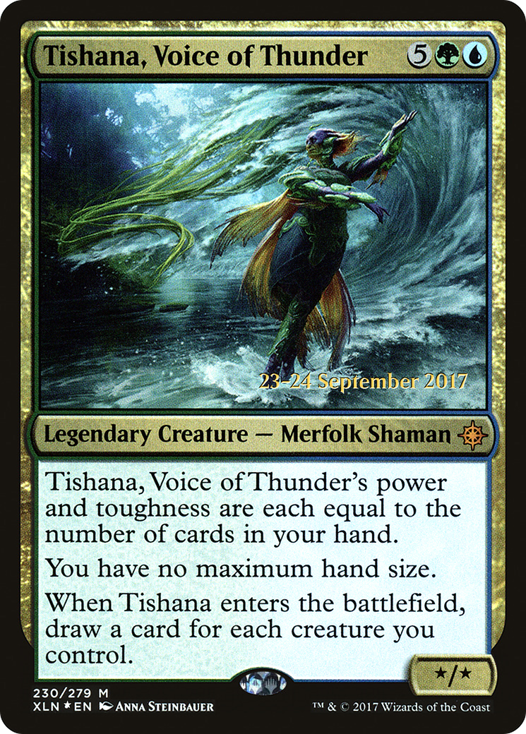 Tishana, Voice of Thunder (230) Foil - Ixalan Promos