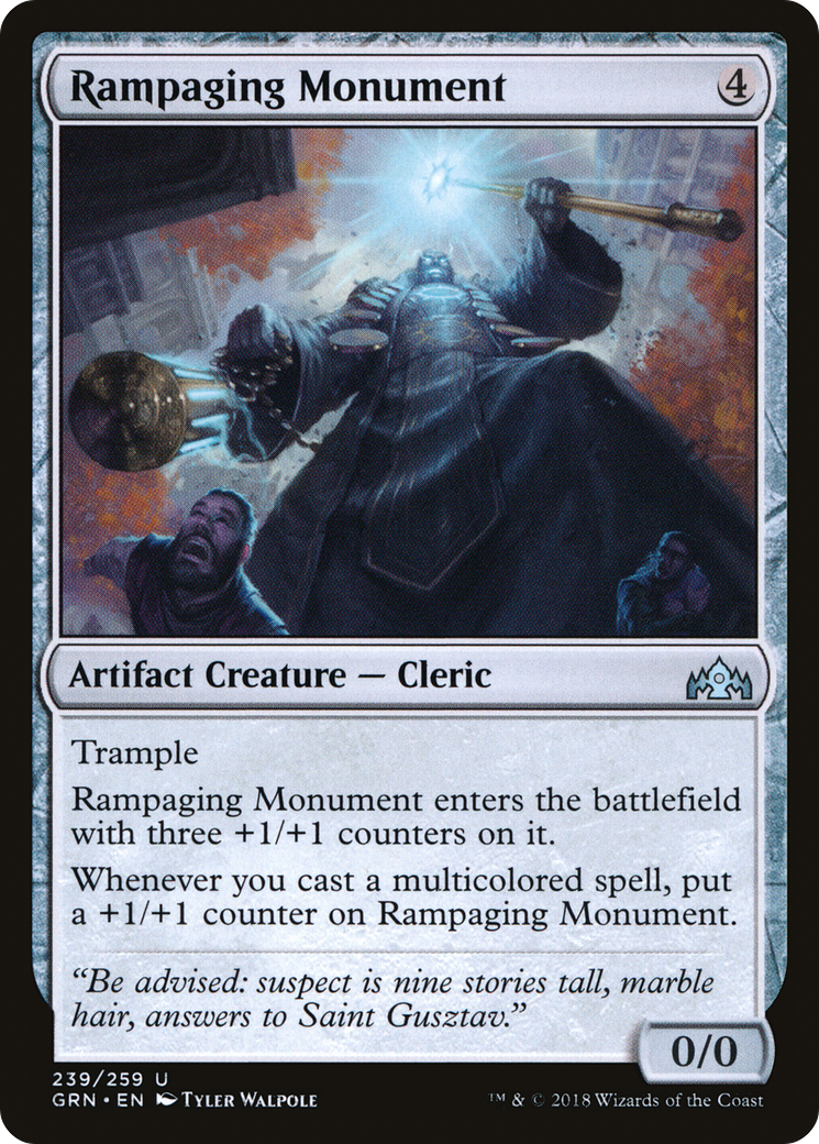 Rampaging Monument (239) - Guilds of Ravnica