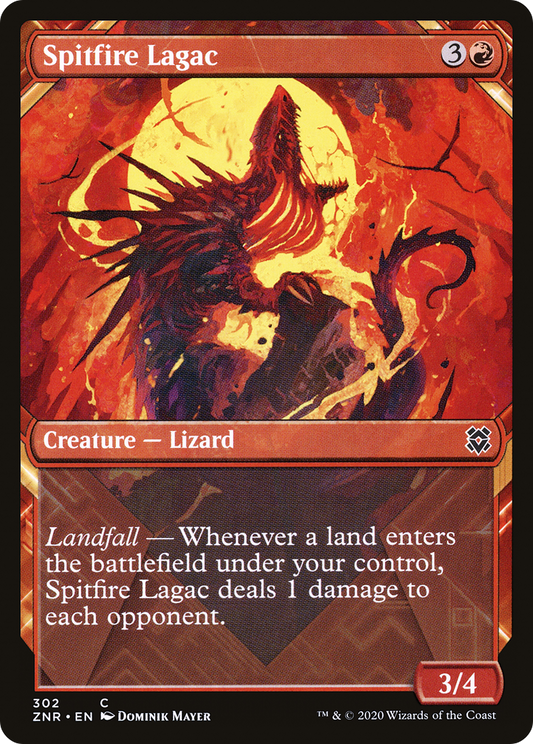 Spitfire Lagac (Showcase) (302) - Zendikar Rising