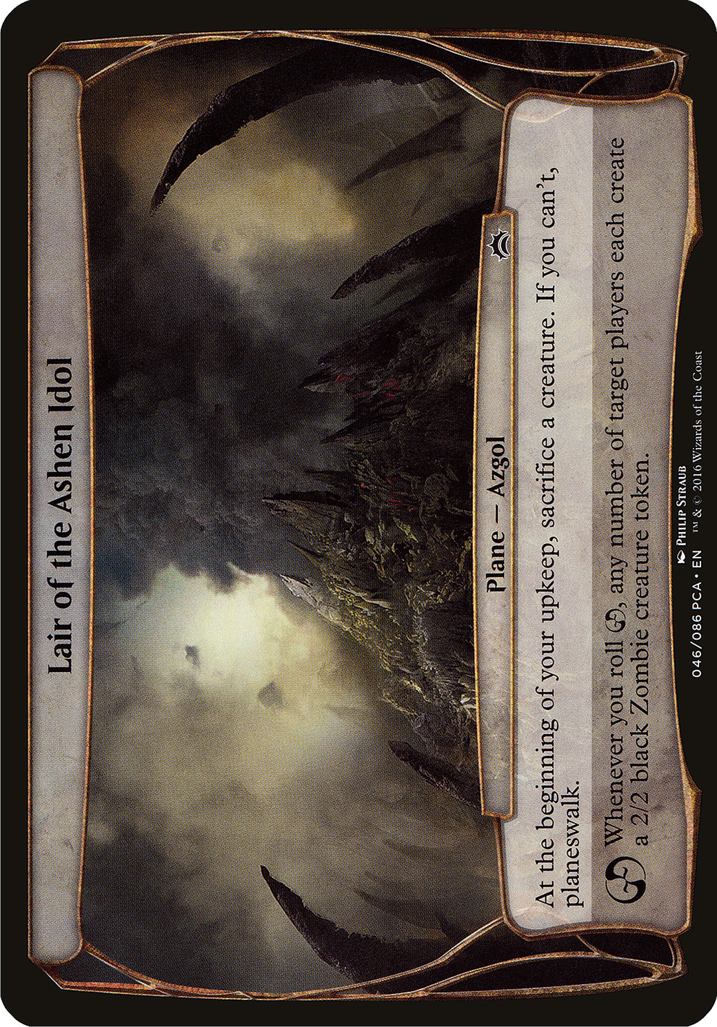 Lair of the Ashen Idol (Planechase Anthology) - Planechase Anthology Planes
