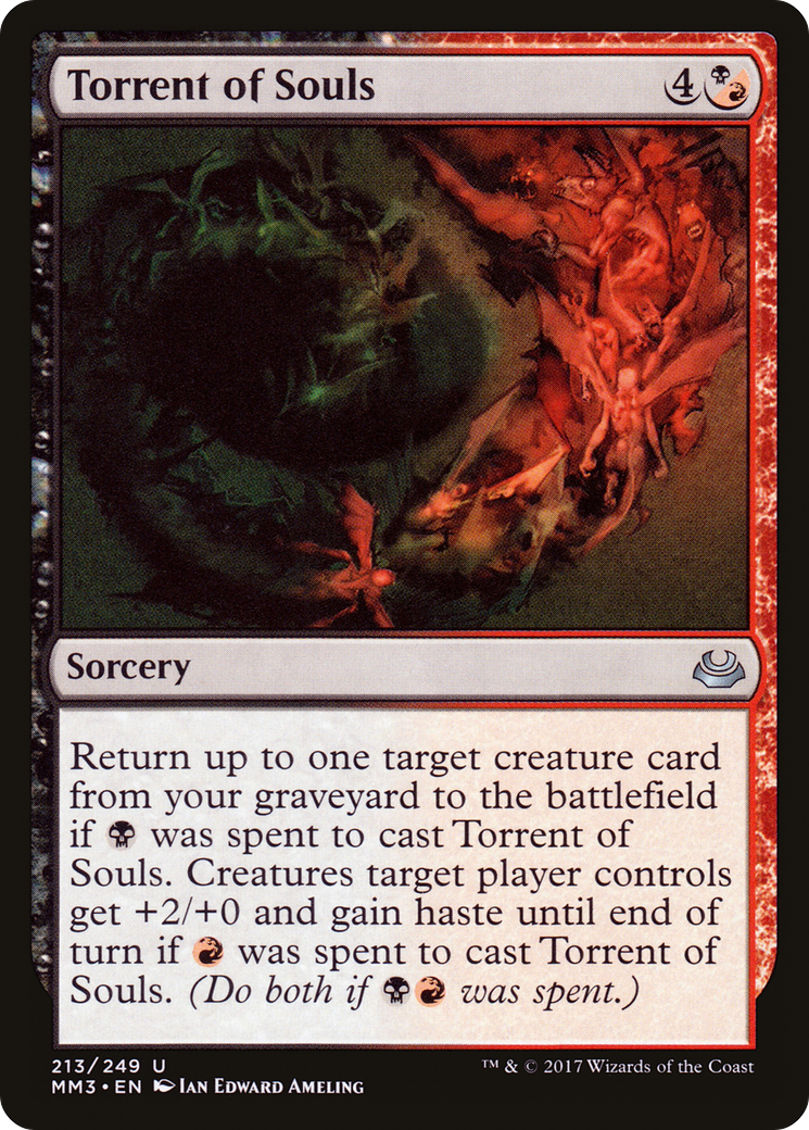 Torrent of Souls (213) Foil - Modern Masters 2017