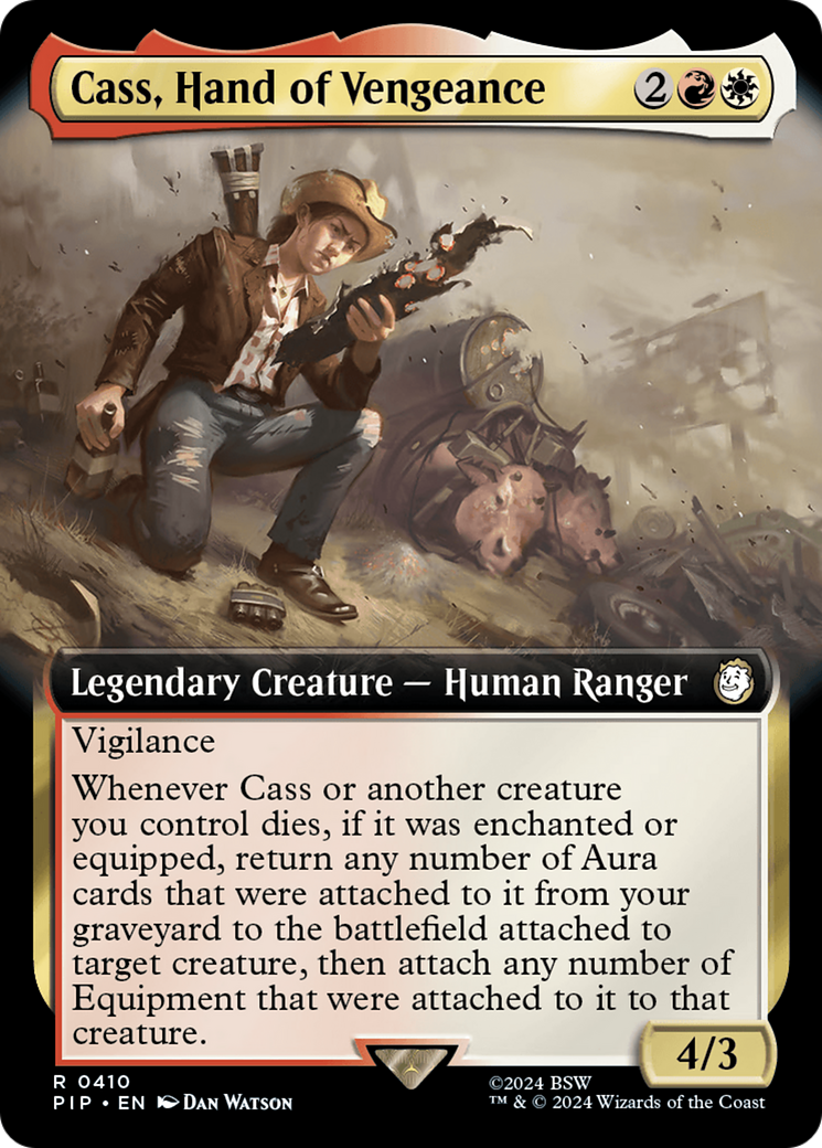 Cass, Hand of Vengeance (Extended Art) [Fallout] Foil
