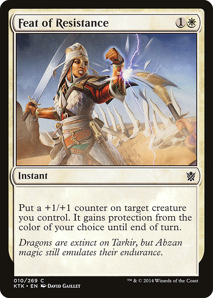 Feat of Resistance (010) - Khans of Tarkir