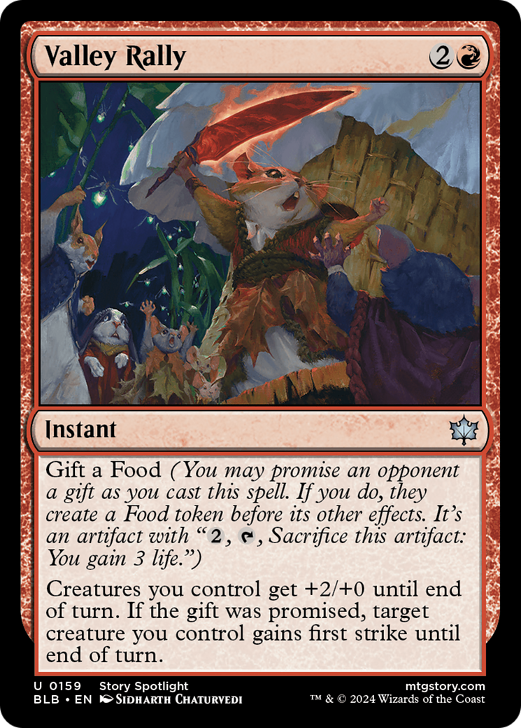 Valley Rally [Bloomburrow] Foil