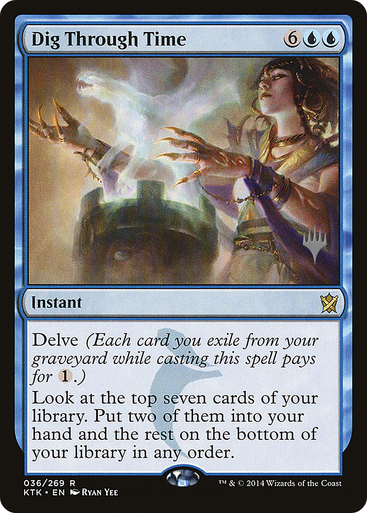 Dig Through Time (36p) - Khans of Tarkir Promos