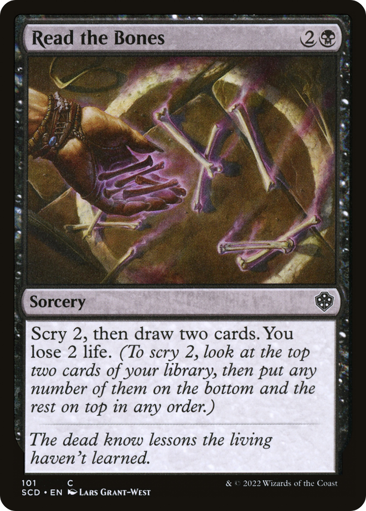 Read the Bones (101) - Starter Commander Decks