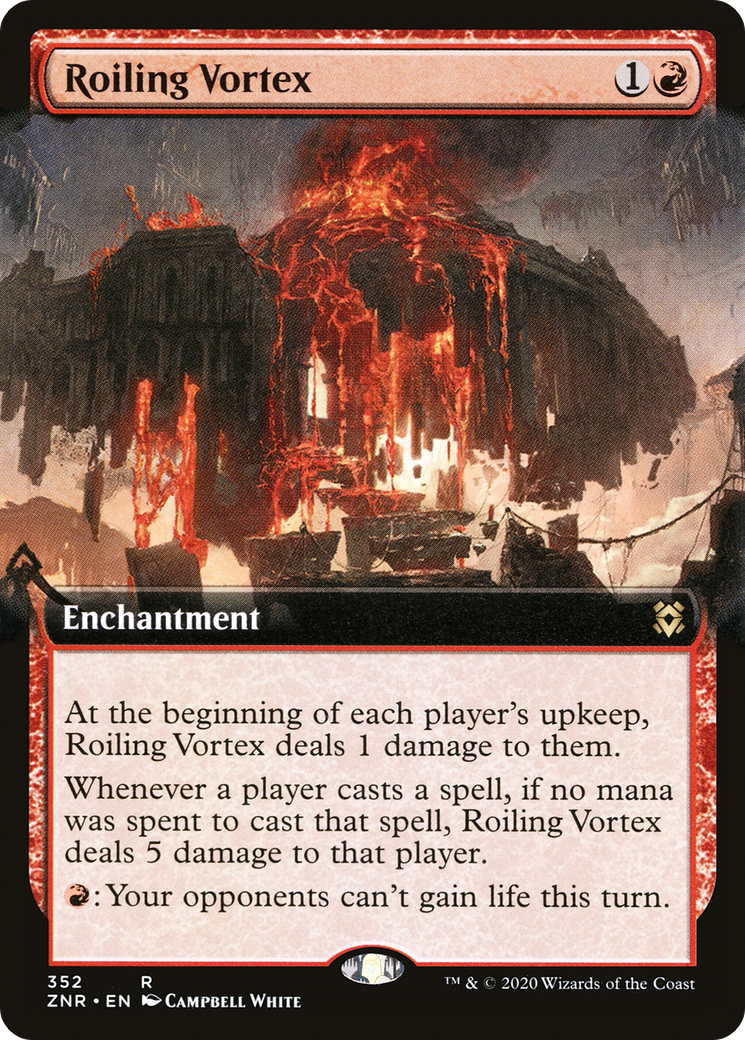 Roiling Vortex (Extended Art) (352) - Zendikar Rising