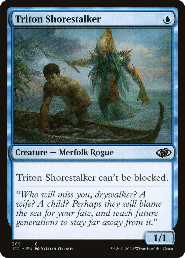 Triton Shorestalker [Jumpstart 2022] | Silver Goblin