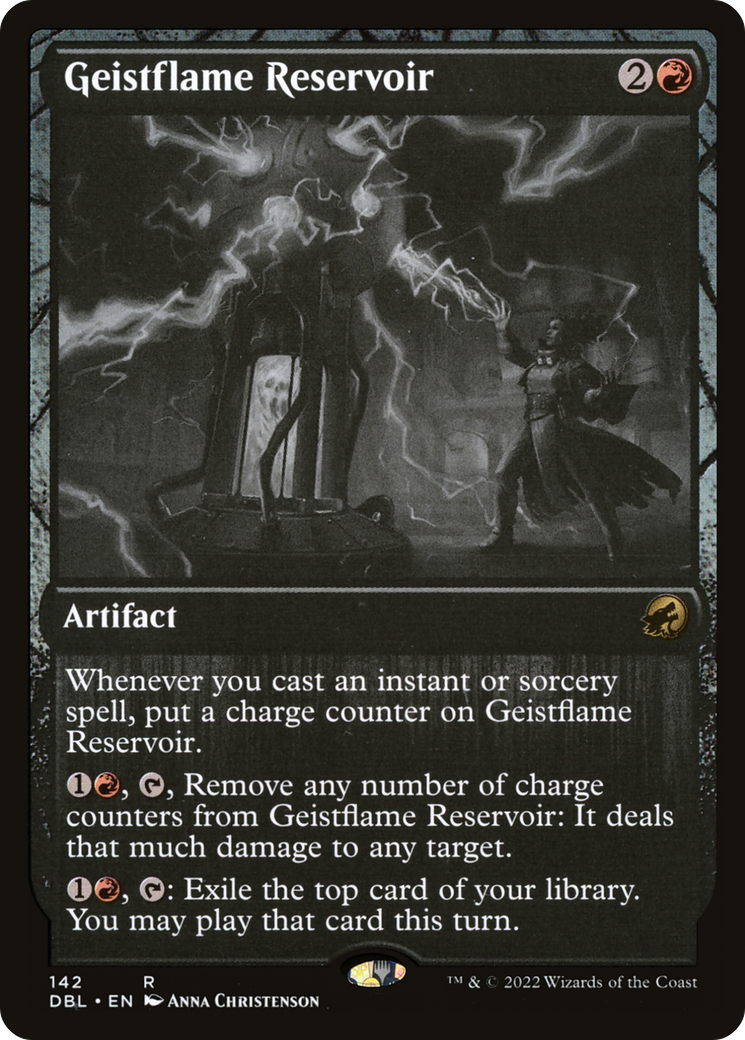 Geistflame Reservoir (142) Foil - Innistrad: Double Feature
