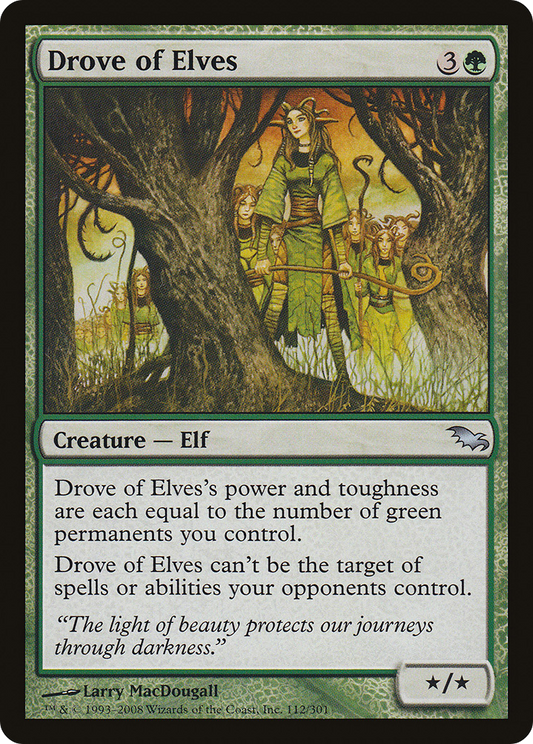 Drove of Elves [Shadowmoor]