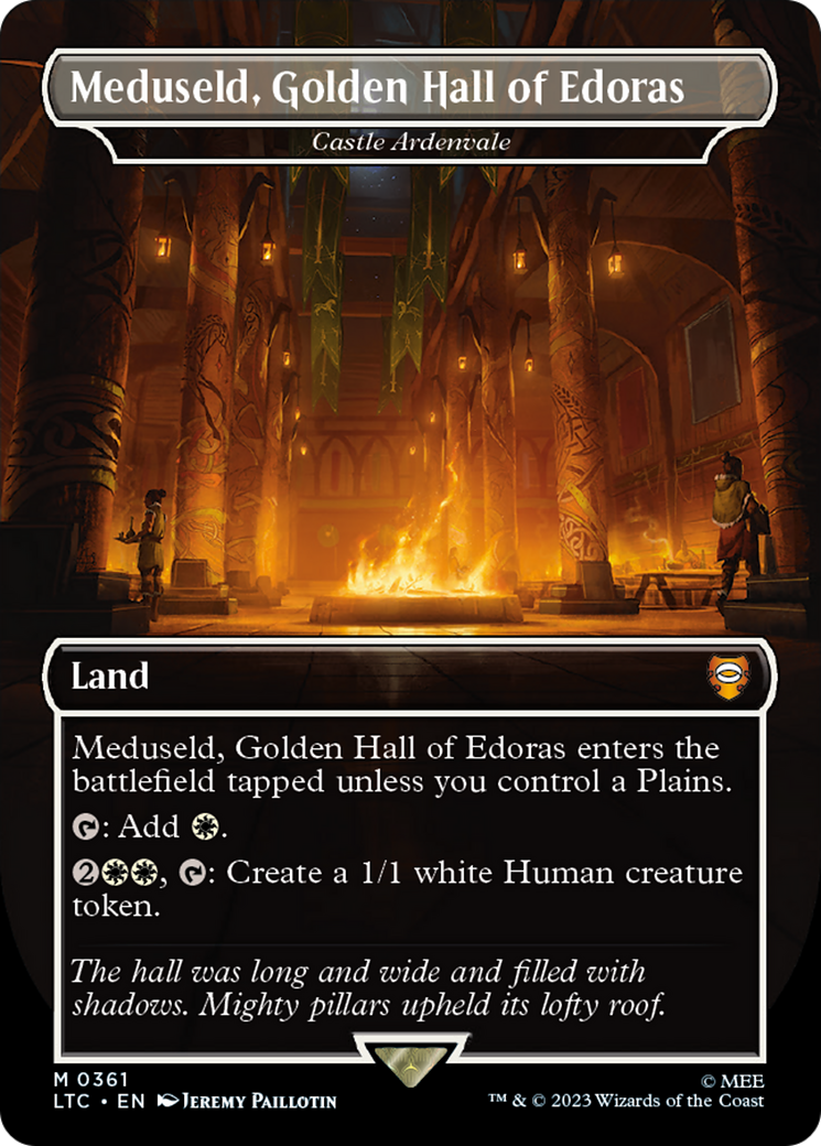 Castle Ardenvale (361) Foil - Tales of Middle-earth Commander