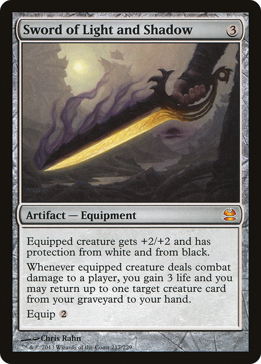 Sword of Light and Shadow [Modern Masters] Foil