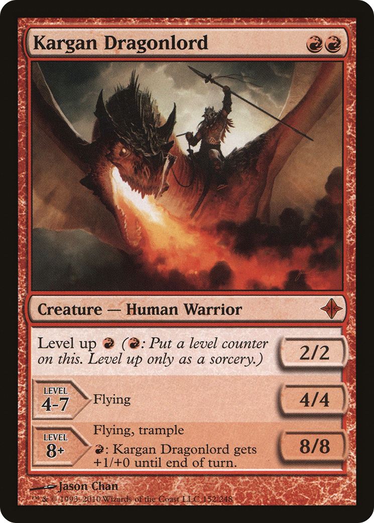 Kargan Dragonlord (152) Foil - Rise of the Eldrazi