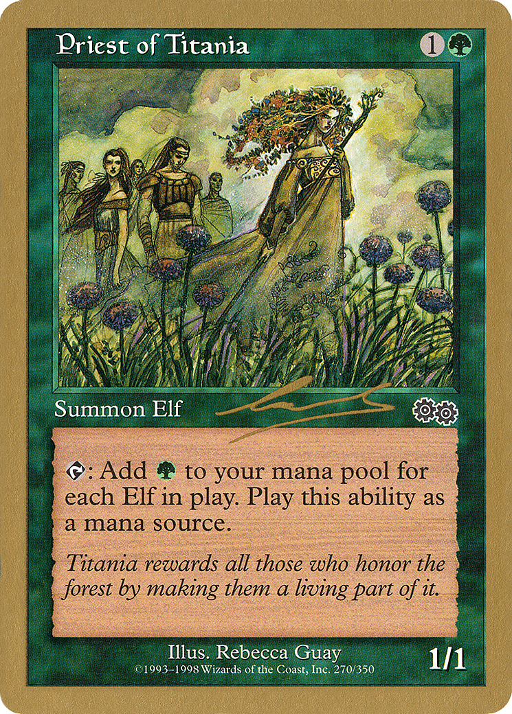 Priest of Titania - 2000 Nicolas Labarre (USG) (Retro) - World Championship Decks 2000