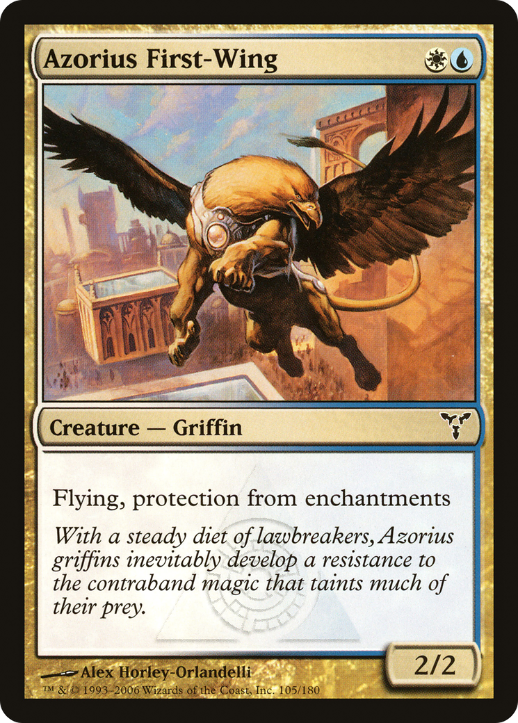 Azorius First-Wing (105) Foil - Dissension