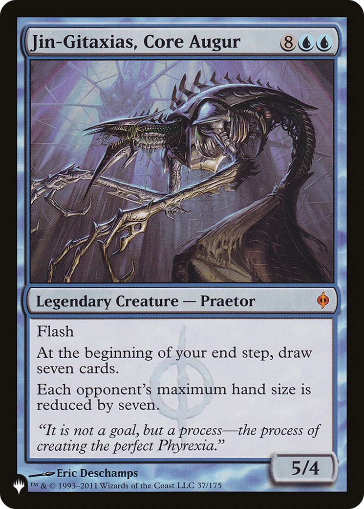 Jin-Gitaxias, Core Augur (NPH-37) - The List