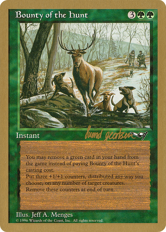Bounty of the Hunt (Retro) (sg85) - World Championship Decks 1997