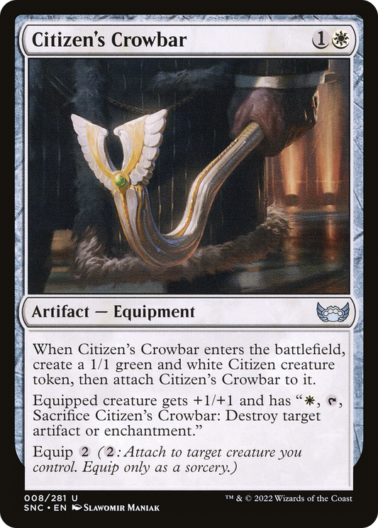 Citizen's Crowbar (008) - Streets of New Capenna