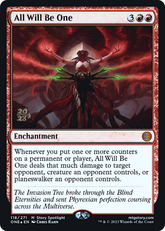 All Will Be One (118s) Foil - Phyrexia: All Will Be One Promos