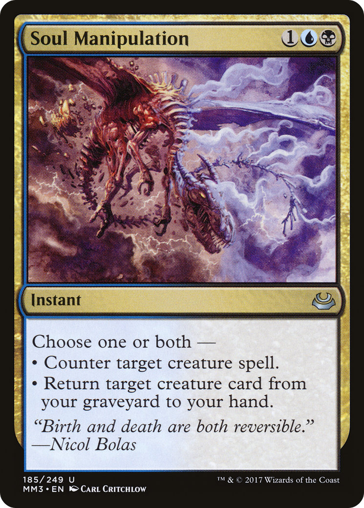 Soul Manipulation (185) Foil - Modern Masters 2017