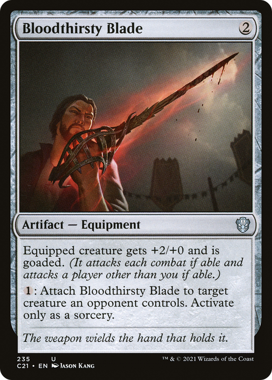 Bloodthirsty Blade (235) - Commander 2021
