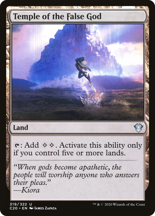 Temple of the False God (319) - Commander 2020