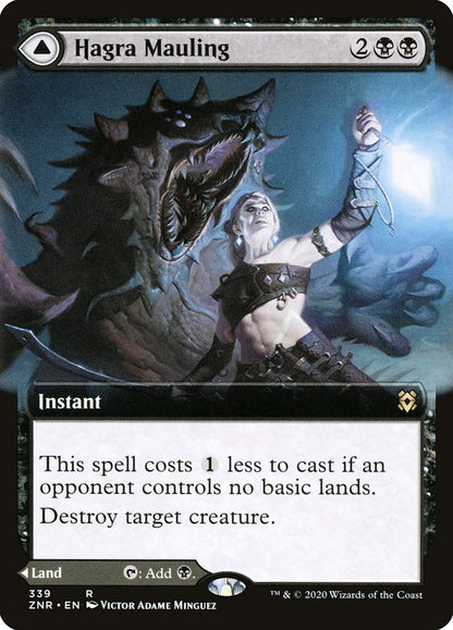 Hagra Mauling (Extended Art) (339) - Zendikar Rising