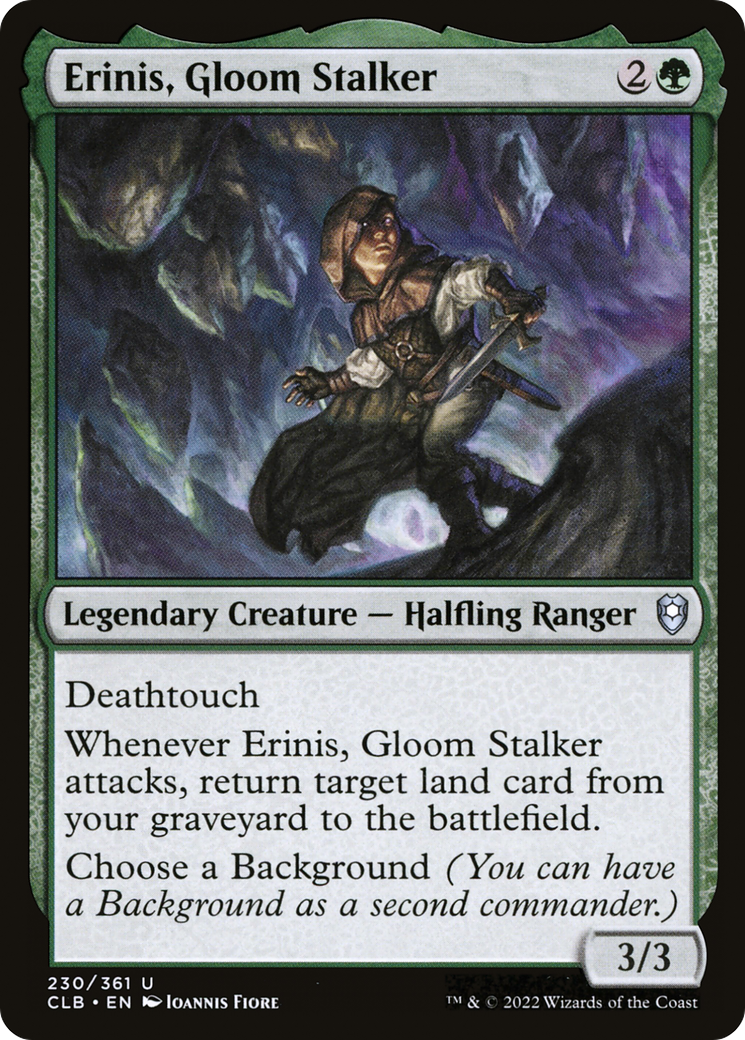 Erinis, Gloom Stalker (230) - Commander Legends: Battle for Baldur's Gate