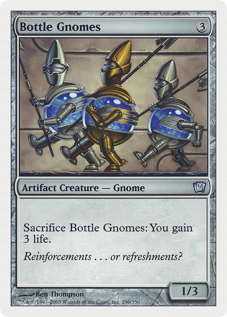 Bottle Gnomes (290) Foil - Ninth Edition