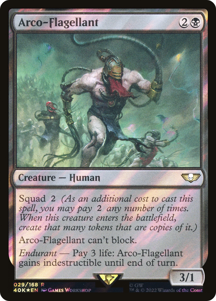 Arco-Flagellant (029) Surge Foil - Warhammer 40,000 Commander