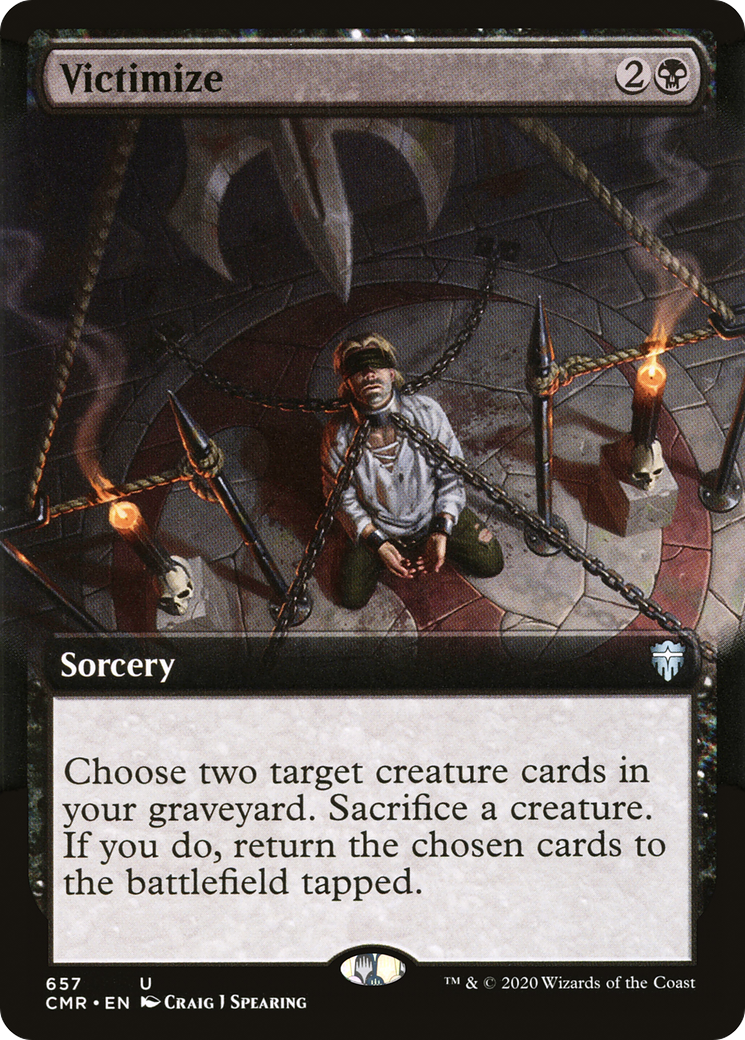 Victimize (Extended Art) (657) - Commander Legends