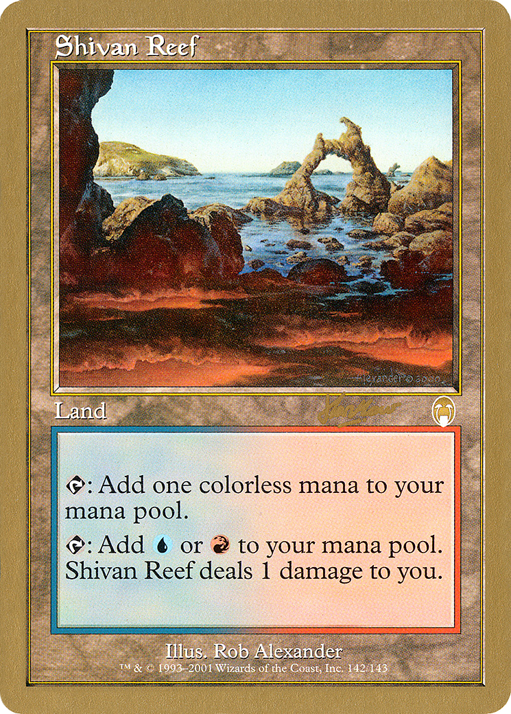 Shivan Reef - 2002 Sim Han How (APC) (Retro) - World Championship Decks 2002