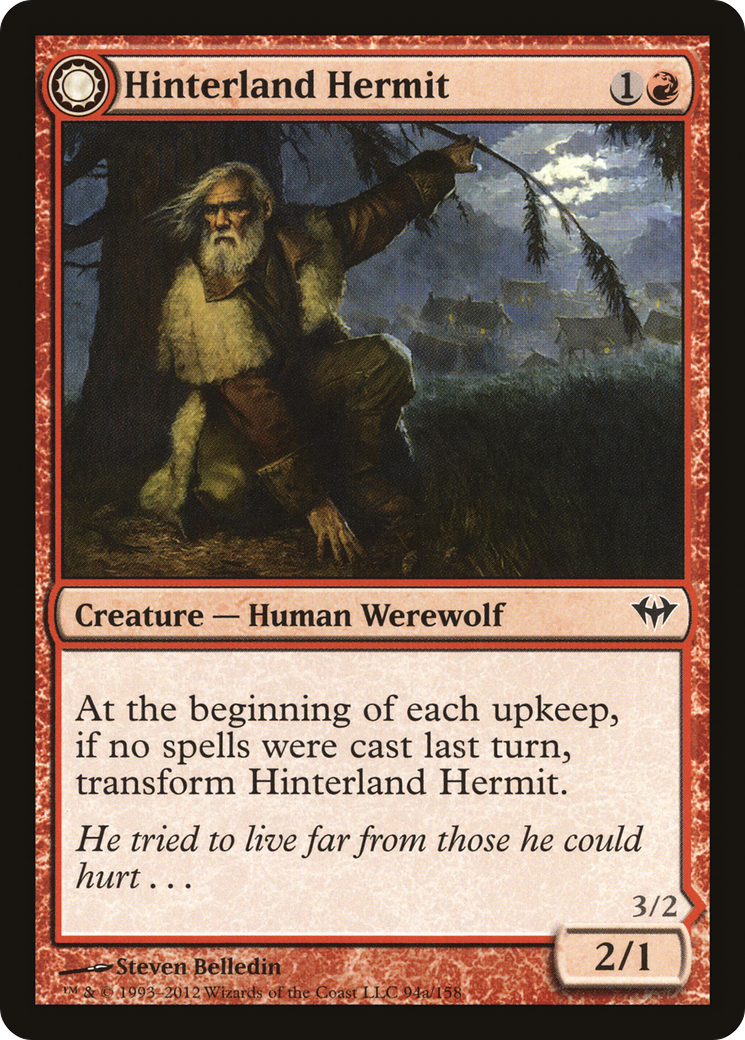 Hinterland Hermit // Hinterland Scourge (094) Foil - Dark Ascension
