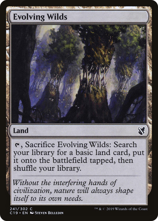 Evolving Wilds (241) - Commander 2019