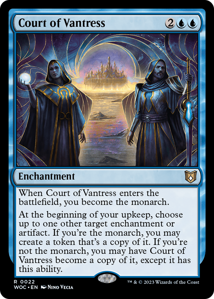 Court of Vantress (022) Foil - Wilds of Eldraine Commander