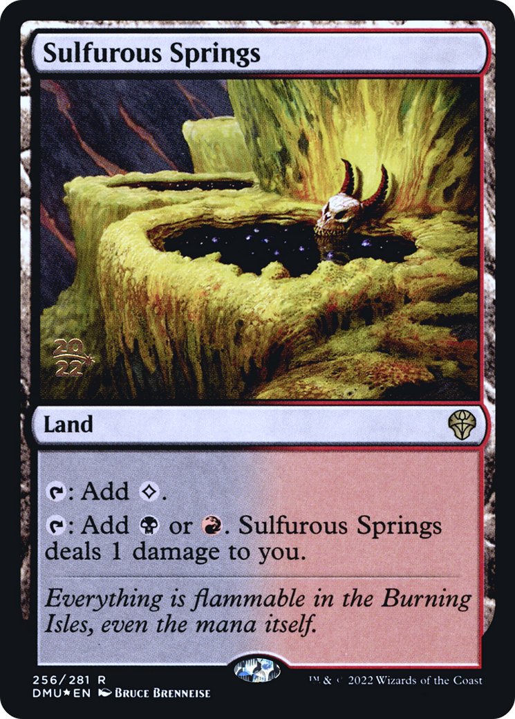 Sulfurous Springs (256s) Foil - Dominaria United Promos