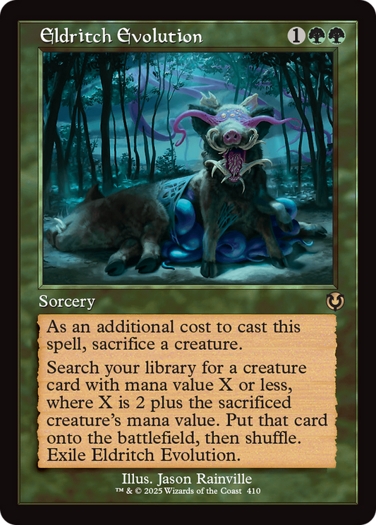 Eldritch Evolution (Retro Frame) (410) - Innistrad Remastered