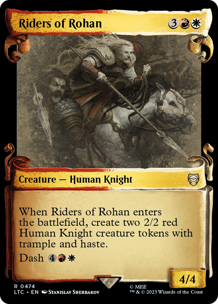 Riders of Rohan (Showcase Scrolls) (Showcase) (474) - Tales of Middle-earth Commander