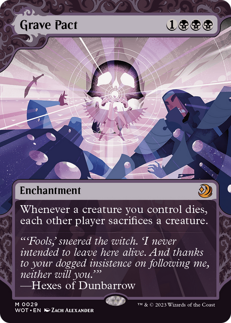 Grave Pact (Showcase) (029) - Wilds of Eldraine: Enchanting Tales