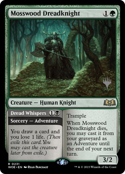 Mosswood Dreadknight (231) - Wilds of Eldraine Promos
