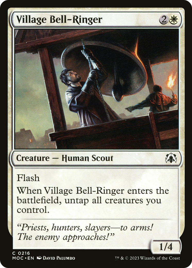 Village Bell-Ringer (216) - March of the Machine Commander
